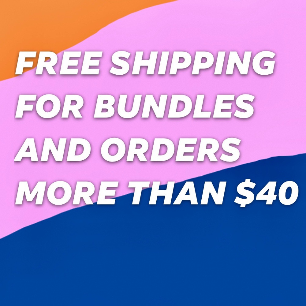 Enjoy free shipping!